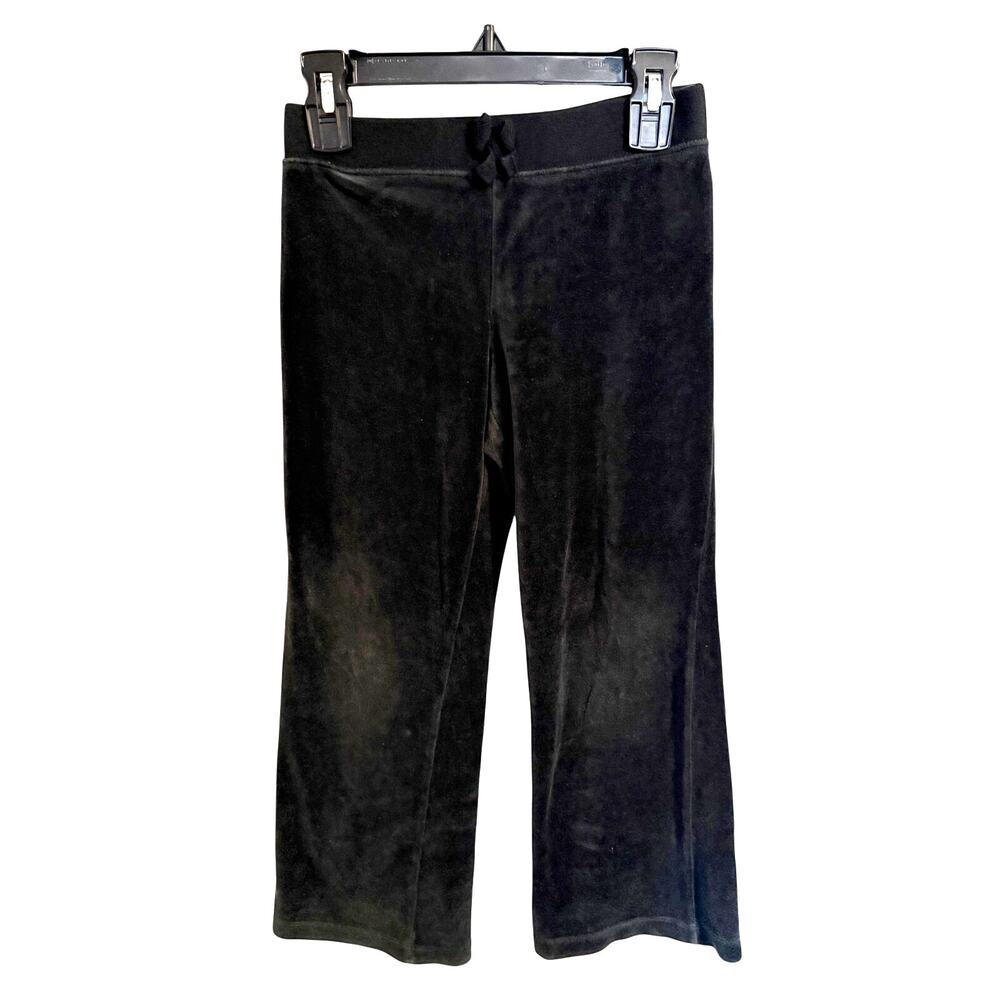 Circo velvet black sweat pants kids small 6/6x